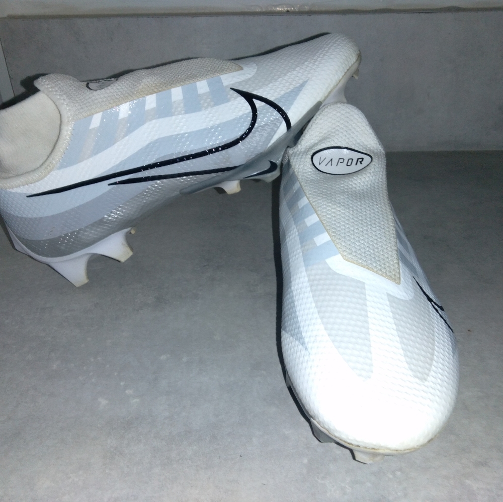 Nike Vapor Edge 360 Pro Football Cleats White Black DQ3670-102 Men's Size 7.5